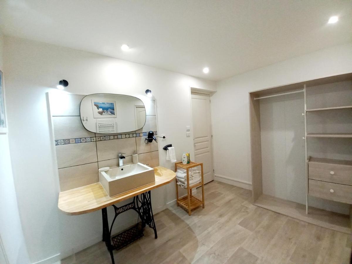 L'Annexe- Guest House Avec Piscine Studio Avec Coin Chambre Rosny-sur-Seine Luaran gambar