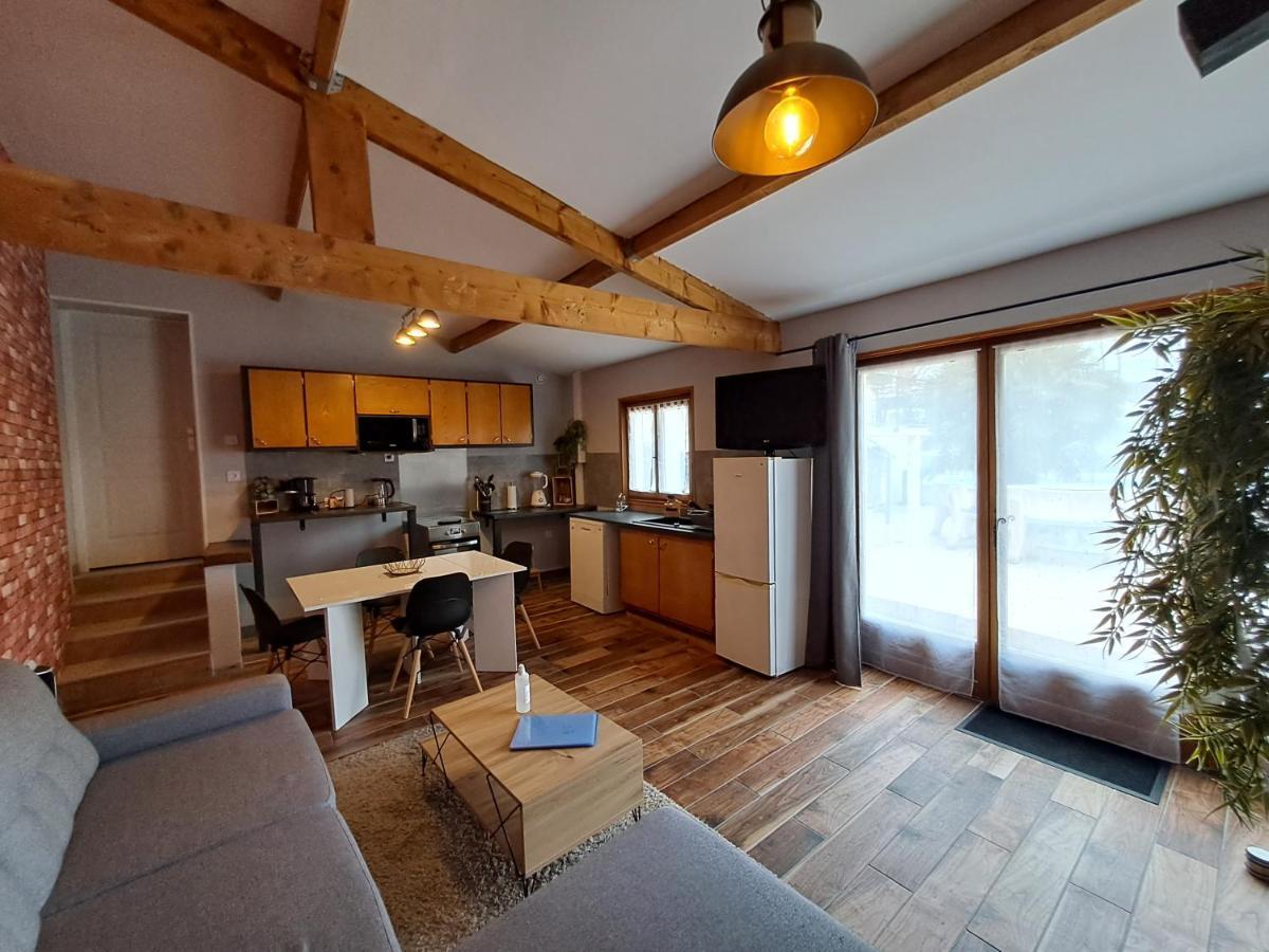 L'Annexe- Guest House Avec Piscine Studio Avec Coin Chambre Rosny-sur-Seine Luaran gambar