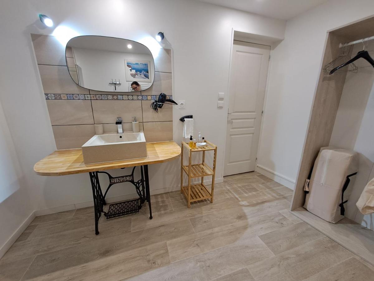 L'Annexe- Guest House Avec Piscine Studio Avec Coin Chambre Rosny-sur-Seine Luaran gambar